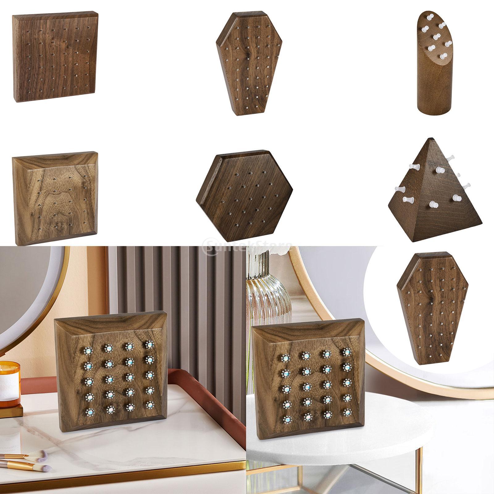 Body Jewelry Display Case - เครื่องประดับเจาะขาตั้งไม้หูStudsจอแสดงผลต่างหูOrganizerปฏิบัติBody Piercingอุปกรณ์เสริม