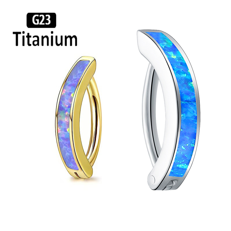 Body Jewelry Implant Grade - 1PC 14G Implant เกรด G23 ไทเทเนียมแหวน