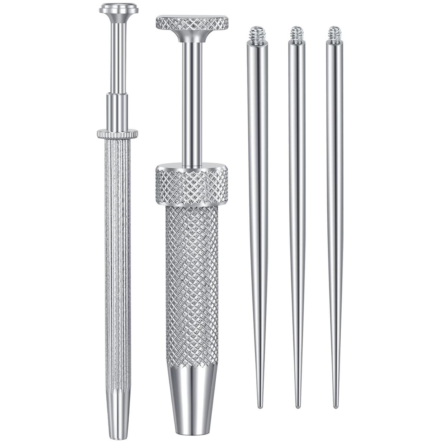 Body Jewelry Changing Kit - เครื่องมือ Grabber เปลี่ยนเครื่องประดับ 16G 18G เครื่องมือเจาะเข็มชุดช่วยเจาะร่างกายด้านนอกสำหรับหู