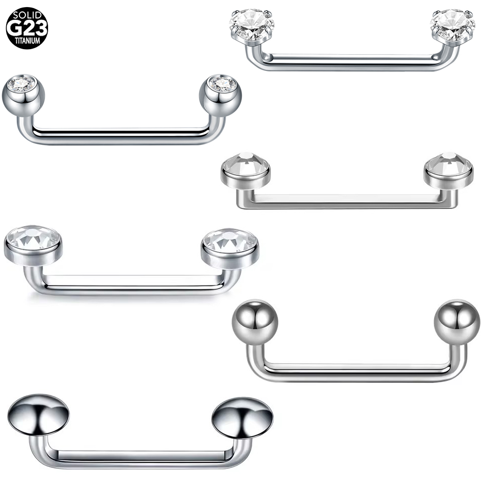 Body Jewelry Dermal - 10ชิ้น/เซ็ต G23พื้นผิวไทเทเนียม barbell Micro dermal Anchor