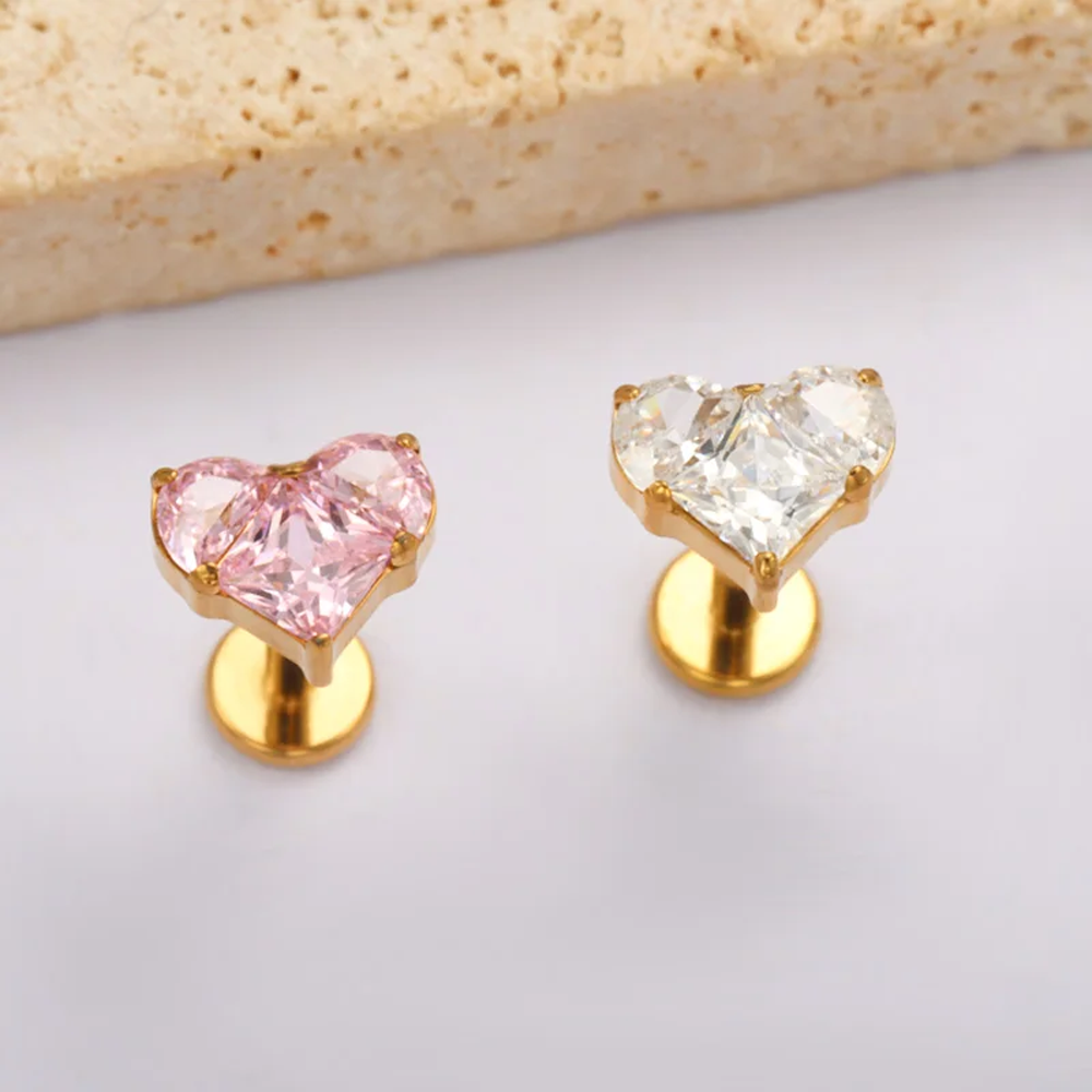 ต่างหูแฟชั่นแบบเจาะร่างกายสำหร - Body Jewelry Implant Grade บทวิจารณ์และราคา