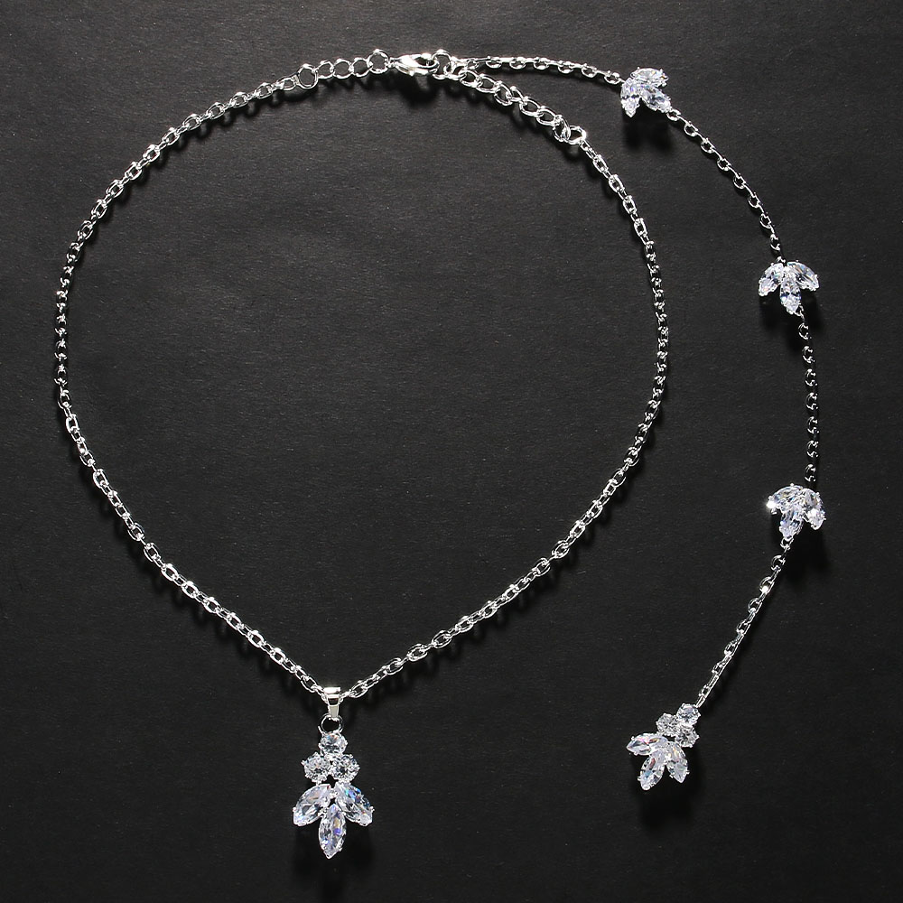 จี้ห้อยหลังประดับเพชร โซ่เส้นเ - Body Jewelry For Backless Dress บทวิจารณ์และราคา