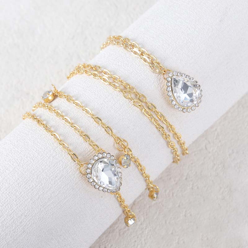 สร้อยคริสตัลทรงหยดน้ำสำหรับตกแ - Body Jewelry For Backless Dress บทวิจารณ์และราคา