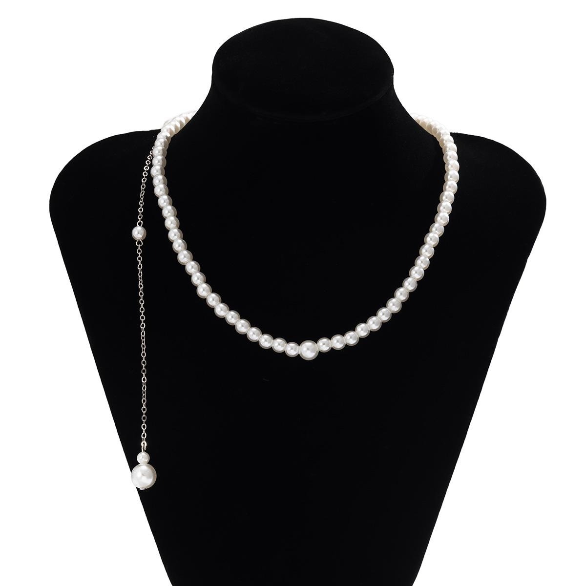 สร้อยคอยาวประดับมุกเทียมสุดหรู - Body Jewelry For Backless Dress บทวิจารณ์และราคา