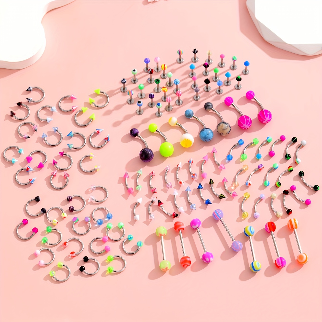จิวเวอรี่สเตนเลสสตีลแบบรวมขนาด - Body Jewelry Display Case บทวิจารณ์และราคา