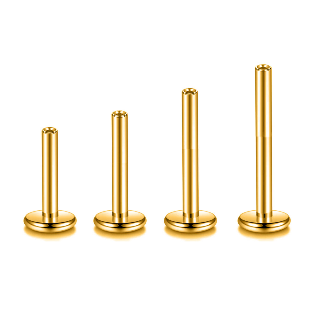 10ชิ้น/ล็อต ASTM หมุดเจาะรูแบบ - Body Jewelry Flat Back บทวิจารณ์และราคา