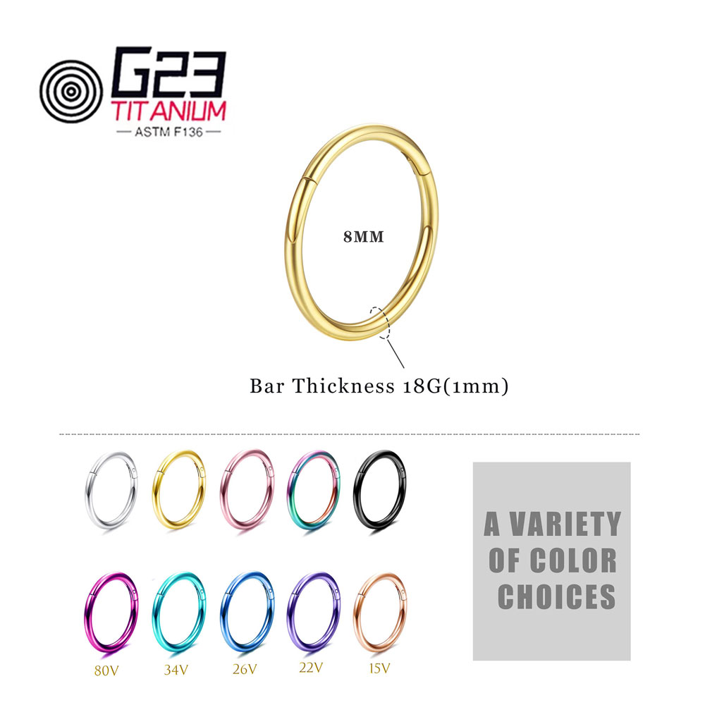 ต่างหูเจาะจมูกไทเทเนียม G23 เก - Body Jewelry Implant Grade บทวิจารณ์และราคา