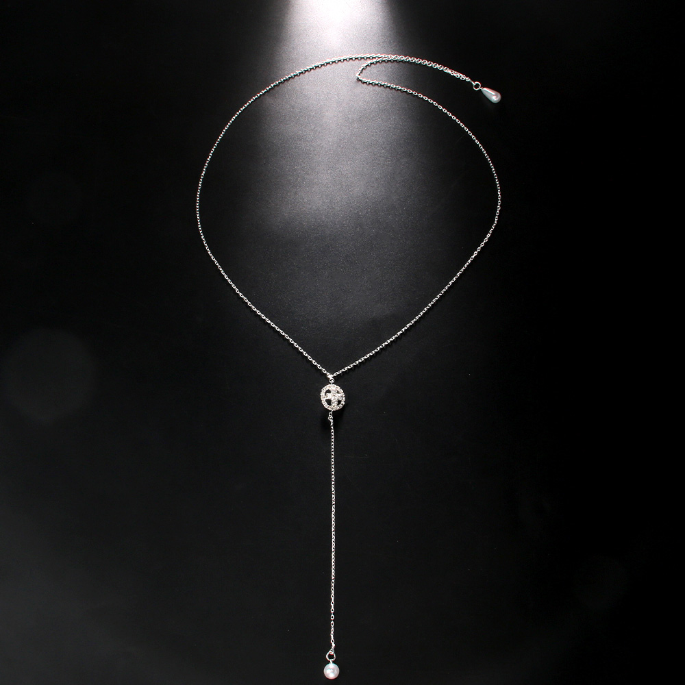 Stonefans ชุดเดรสสายโซ่ไข่มุกด - Body Jewelry For Backless Dress บทวิจารณ์และราคา