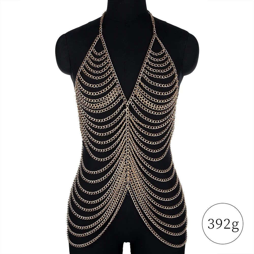 เซ็กซี่โลหะ Body CHAIN ชุดผู้ห - Body Jewelry For Backless Dress บทวิจารณ์และราคา