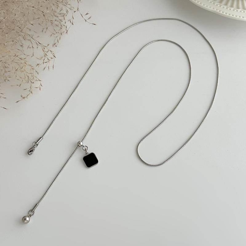 ☛ สร้อยคอโซ่แบบมินิมอลรูปวงรี  - Body Jewelry For Backless Dress บทวิจารณ์และราคา