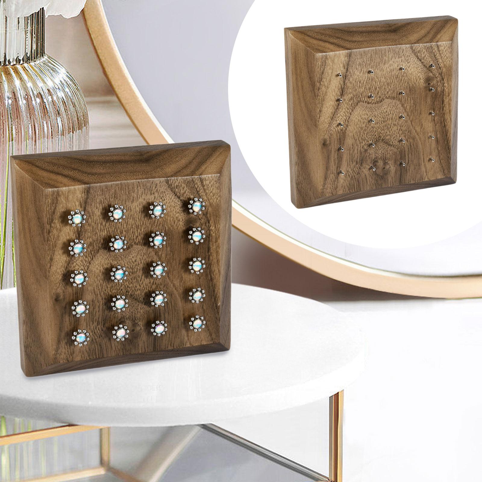 เครื่องประดับเจาะขาตั้งไม้หูSt - Body Jewelry Display Case บทวิจารณ์และราคา