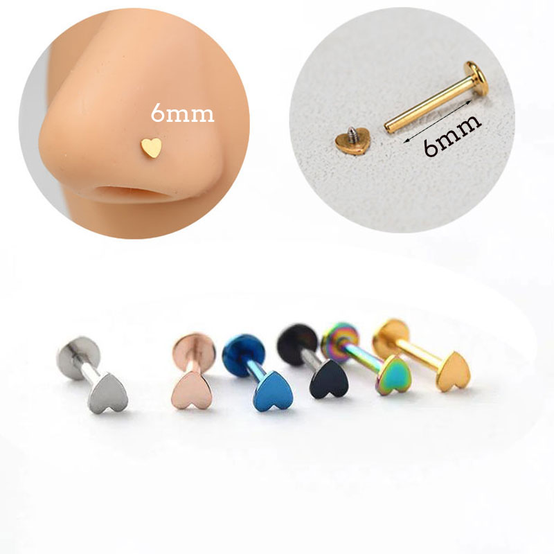 16G เจาะไทเทเนียมเหล็กด้ายภายใ - Body Jewelry Flat Back บทวิจารณ์และราคา
