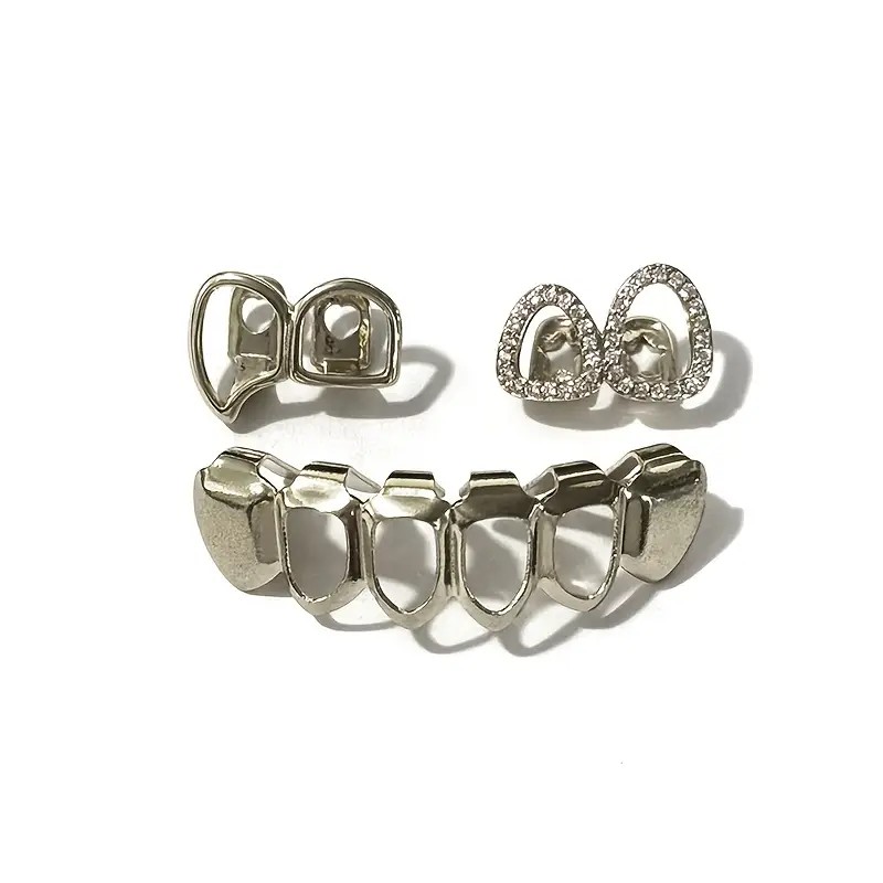 ชุดฟันปลอมฮิปฮอปแบบกลวงคู่ เหม - Body Jewelry Changing Kit บทวิจารณ์และราคา