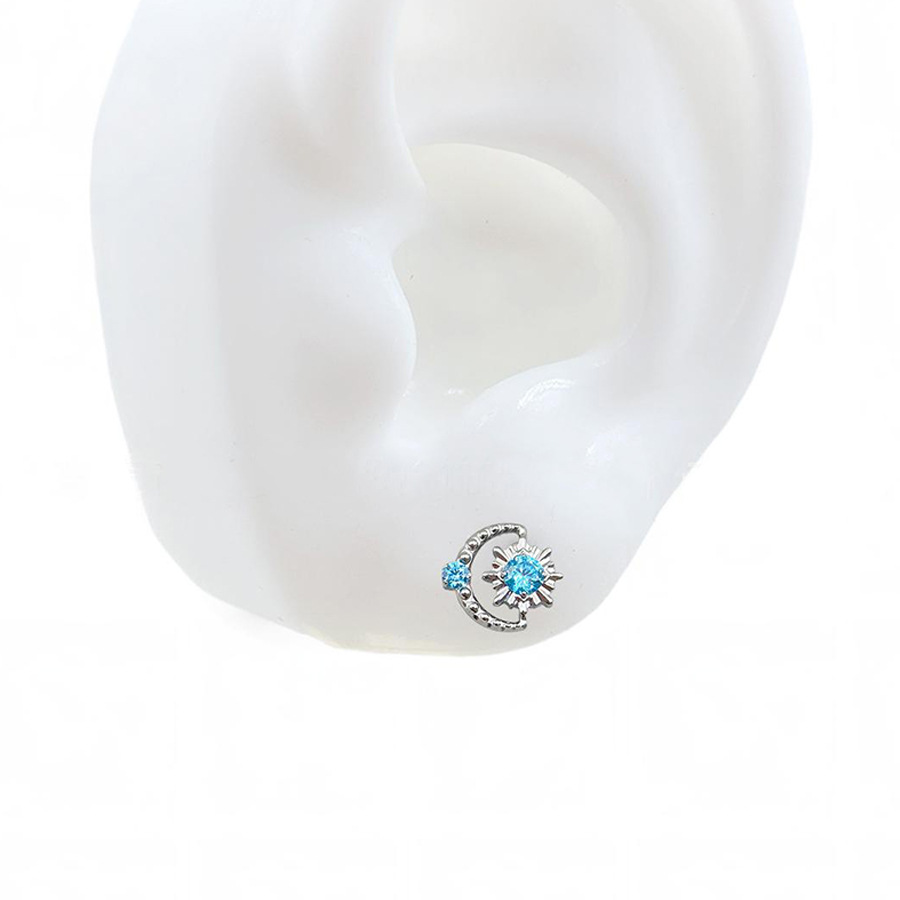 ต่างหูไทเทเนียม G23 แบบแบน 1 ช - Body Jewelry Flat Back บทวิจารณ์และราคา