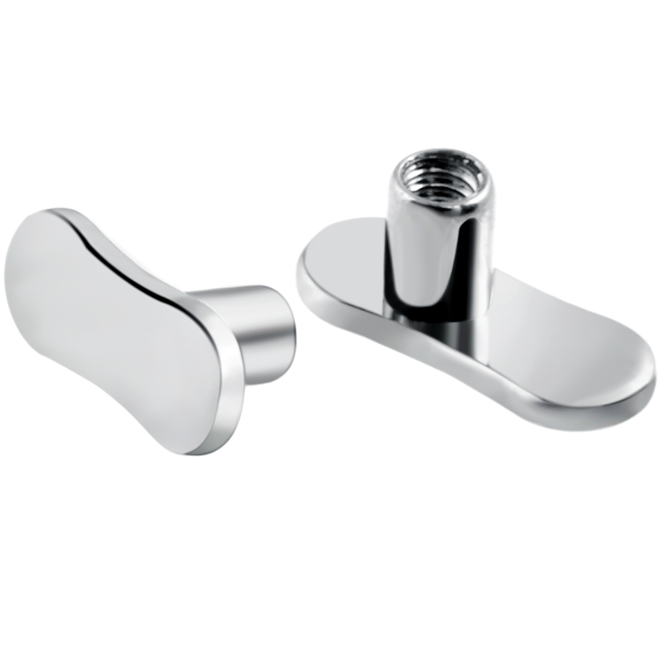 1PC G23ไทเทเนียมเจาะ Micro Der - Body Jewelry Dermal บทวิจารณ์และราคา