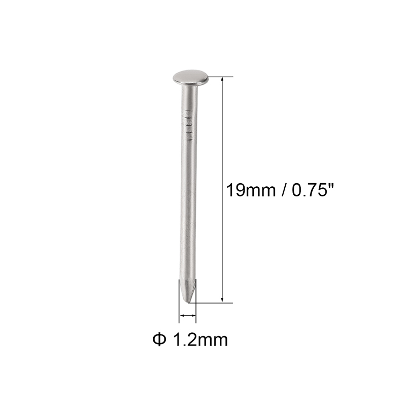 1000Pcs 1.2X19Mm Tiny เล็บขนาด - Body Jewelry Display Case บทวิจารณ์และราคา