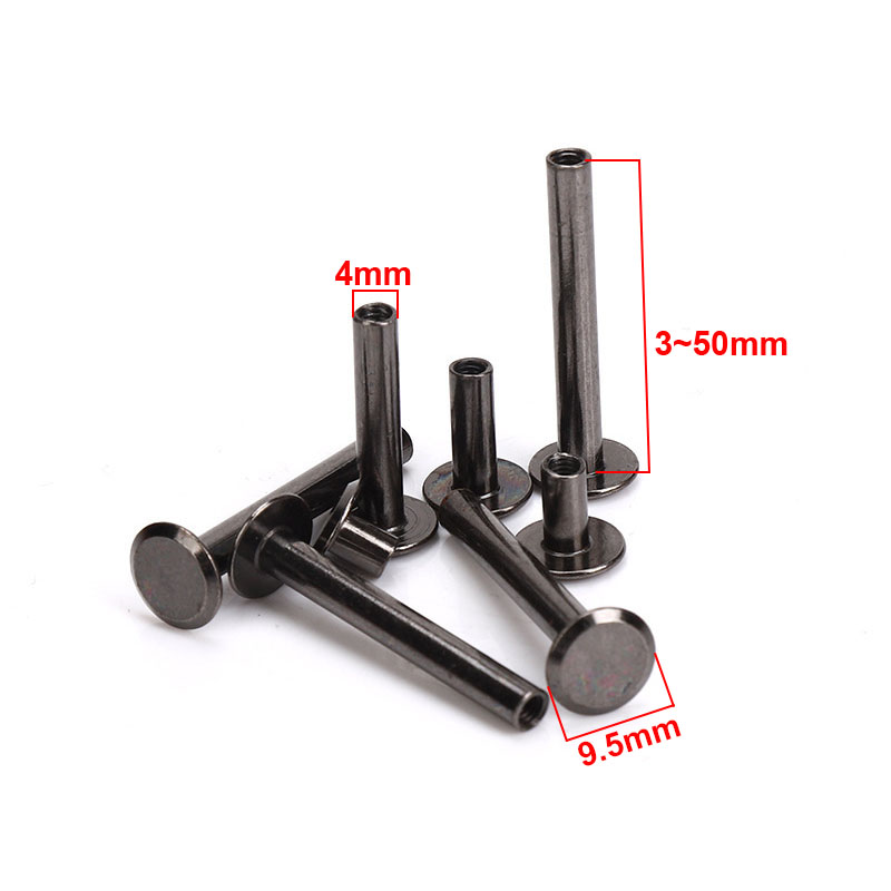 10pcs ปืนโลหะสีดํา Binding ชิค - Body Jewelry Chicago บทวิจารณ์และราคา