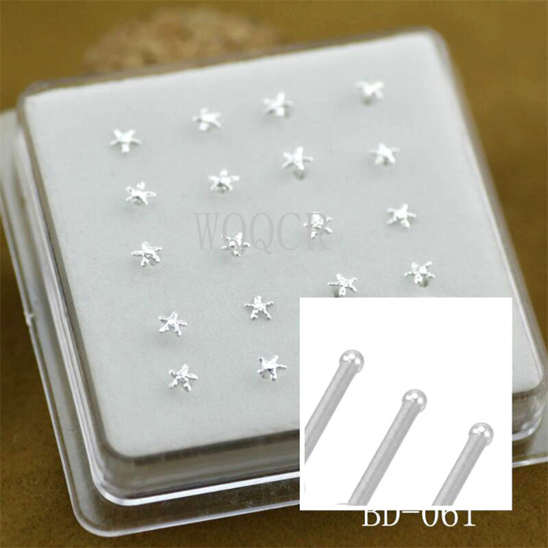 20 ชิ้น/กล่อง ต่างหูจมูกทรงดาว - Body Jewelry Display Case บทวิจารณ์และราคา