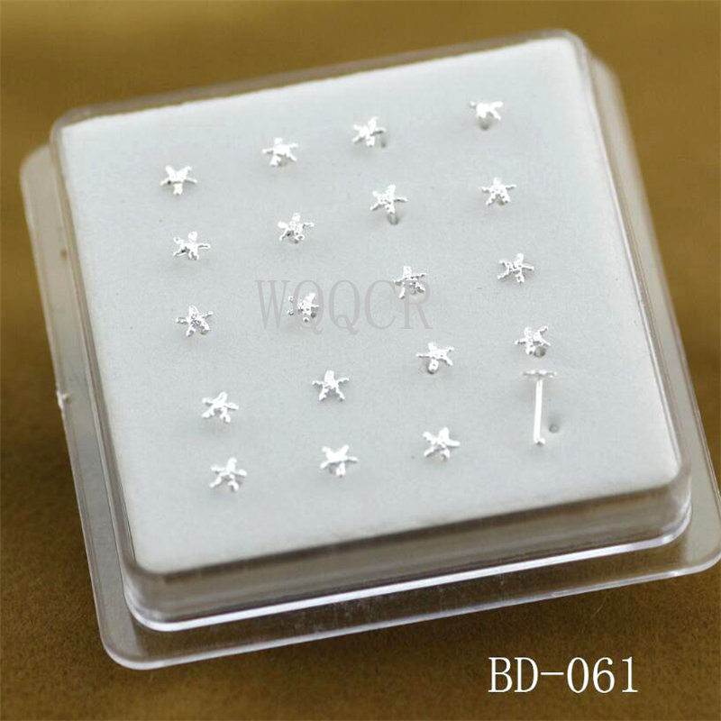 20 ชิ้น/กล่อง ต่างหูจมูกทรงดาว - Body Jewelry Display Case บทวิจารณ์และราคา