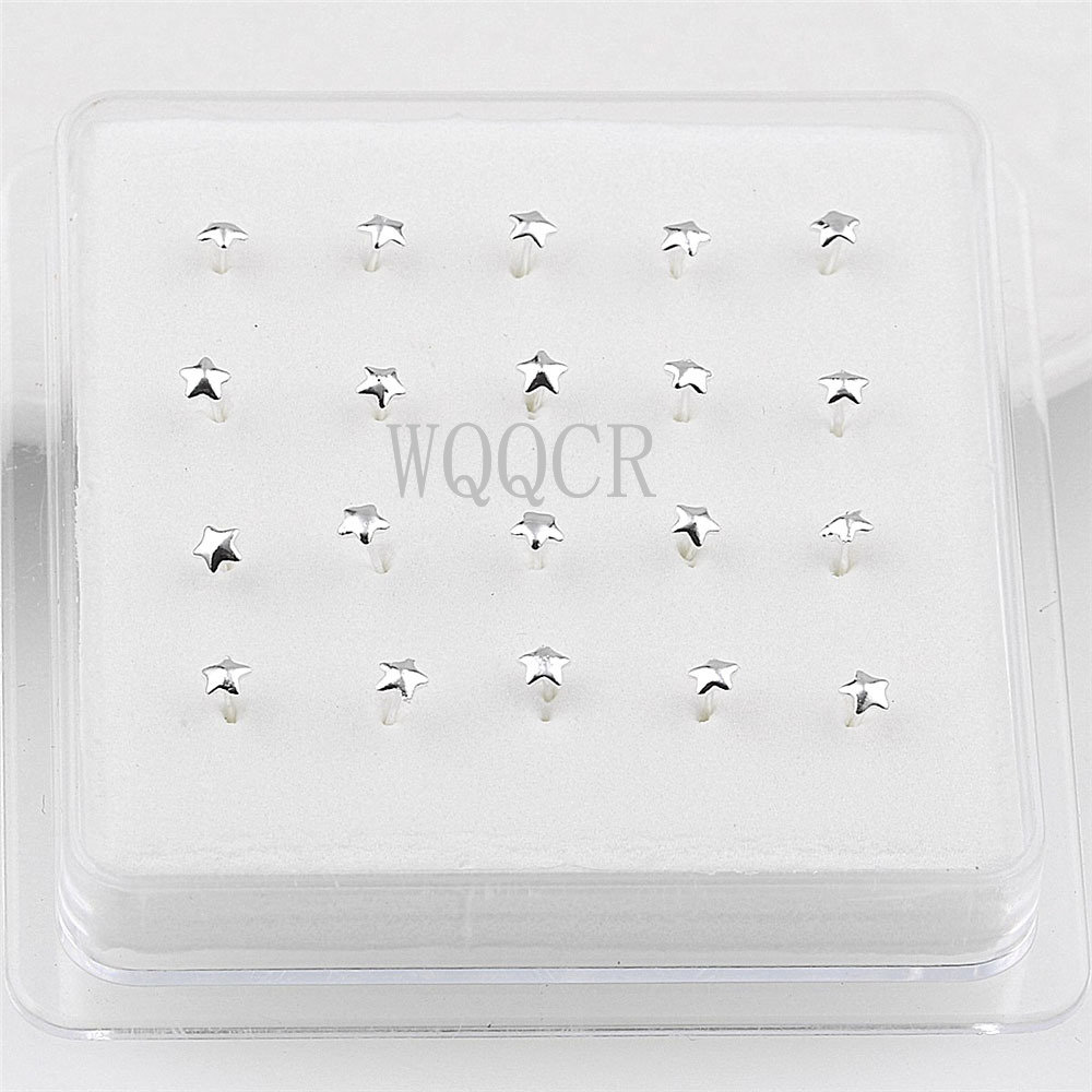 20 ชิ้น/กล่อง ต่างหูจมูกทรงดาว - Body Jewelry Display Case บทวิจารณ์และราคา