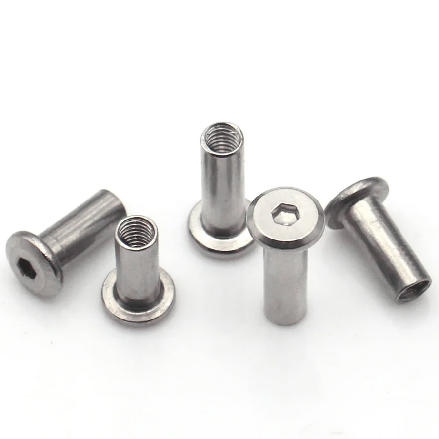 สกรูหัวหกเหลี่ยมแบบมีขอบลบมุม  - Body Jewelry Chicago บทวิจารณ์และราคา