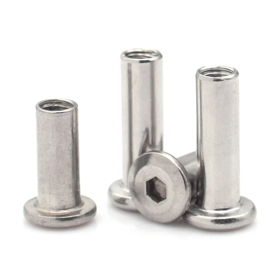 สกรูหัวหกเหลี่ยมแบบมีขอบลบมุม  - Body Jewelry Chicago บทวิจารณ์และราคา