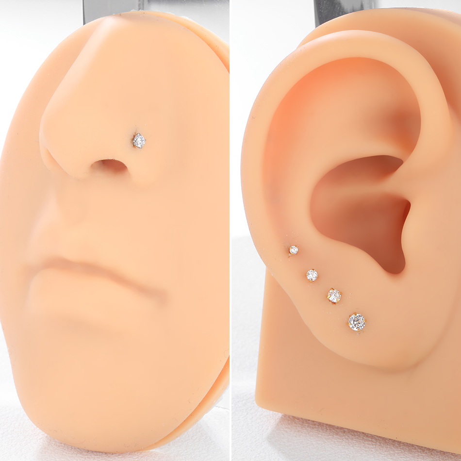 จิวเจาะจมูกไทเทเนียมเกรดอิมแพล - Body Jewelry Implant Grade บทวิจารณ์และราคา