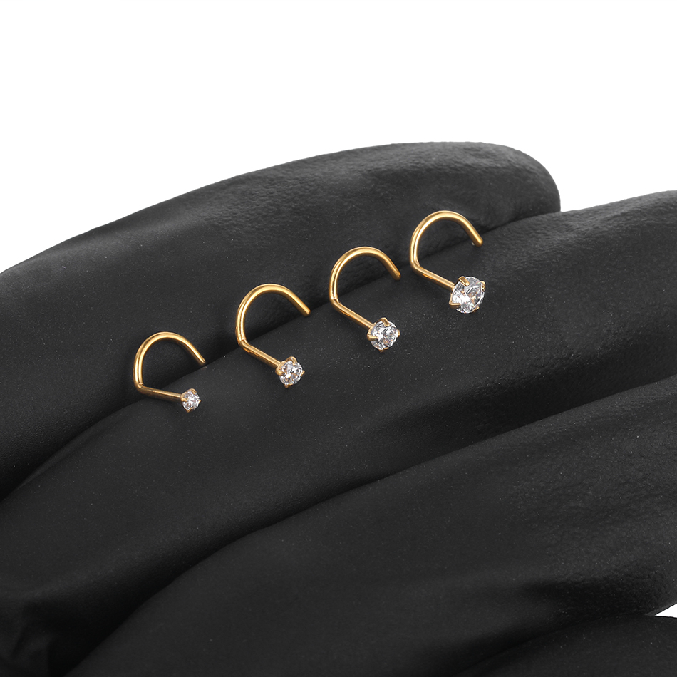 จิวเจาะจมูกไทเทเนียมเกรดอิมแพล - Body Jewelry Implant Grade บทวิจารณ์และราคา