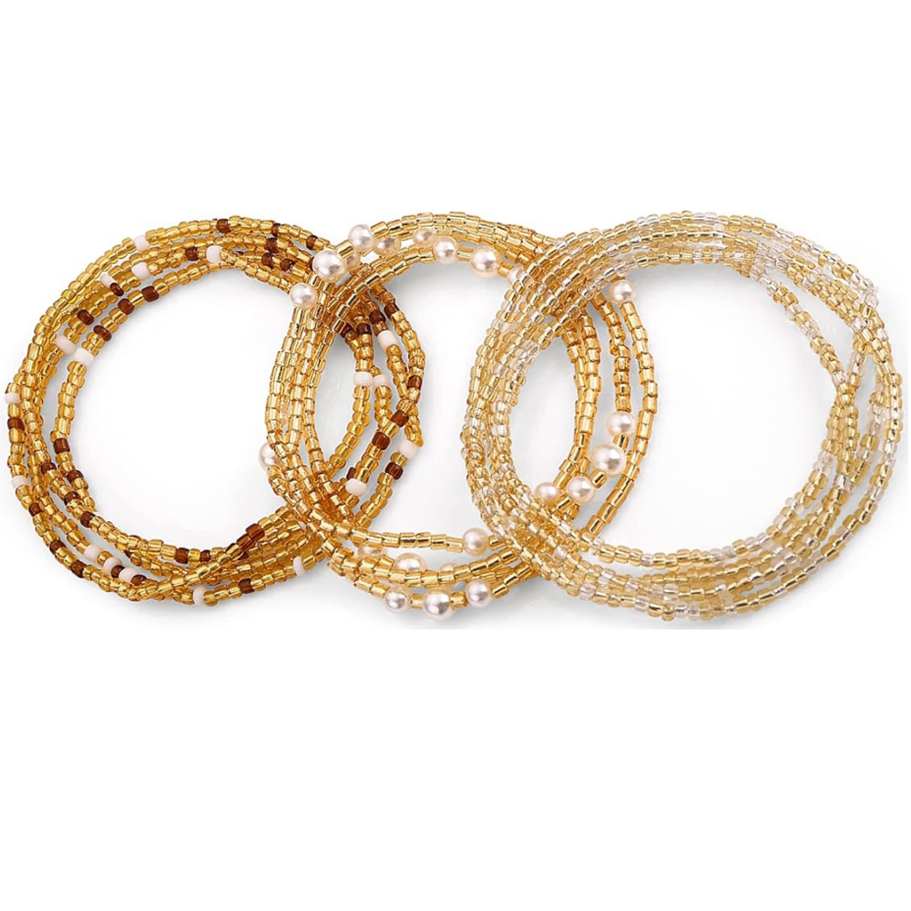 ลูกปัดคาดเอวสำหรับผู้หญิง ลูกป - Body Jewelry Changing Kit บทวิจารณ์และราคา
