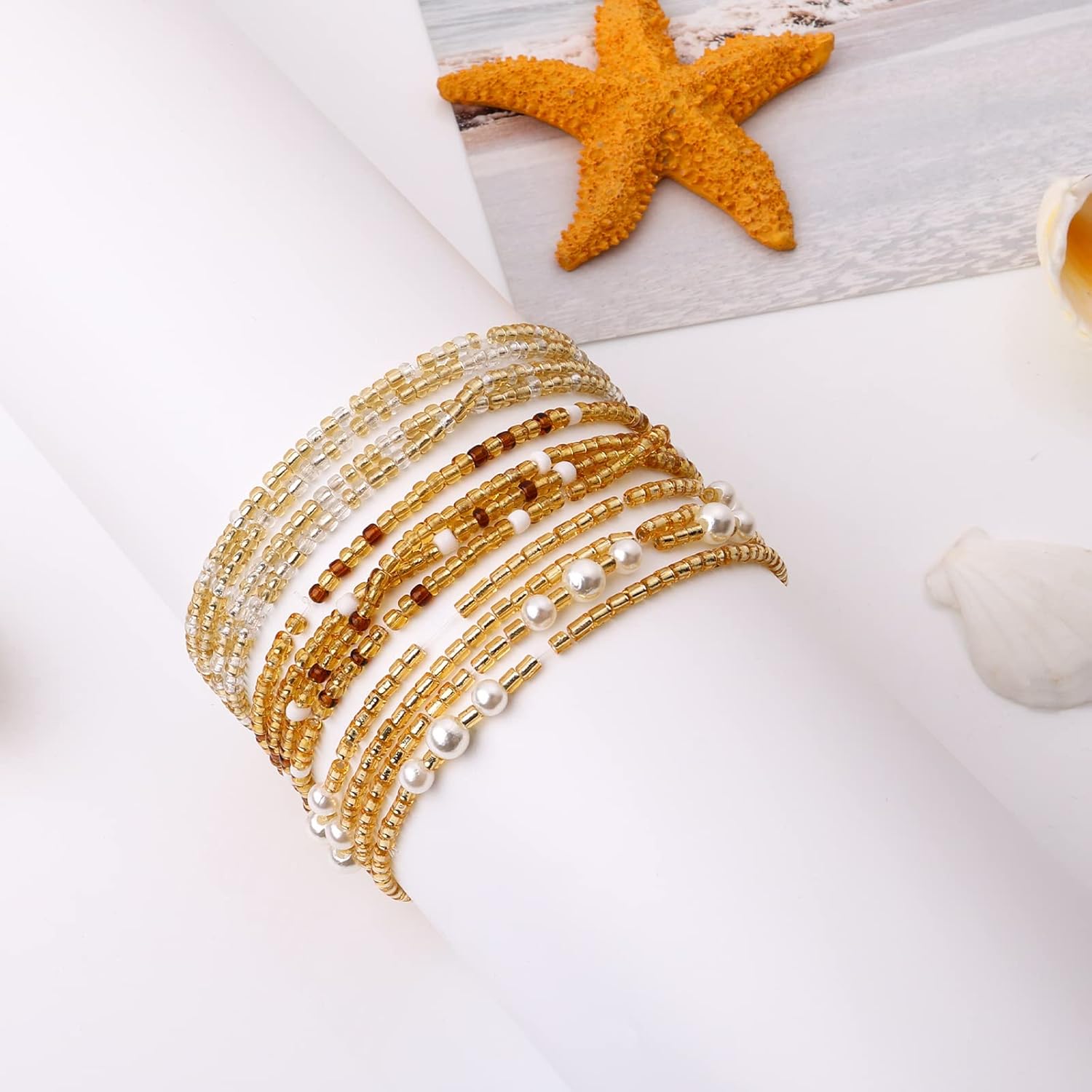 ลูกปัดคาดเอวสำหรับผู้หญิง ลูกป - Body Jewelry Changing Kit บทวิจารณ์และราคา