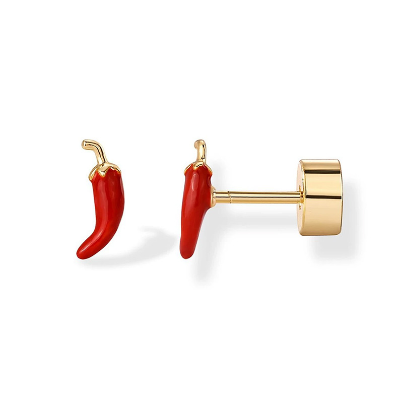 2pcs กระดูกอ่อนต่างหูสตั๊ดสําห - Body Jewelry Flat Back บทวิจารณ์และราคา