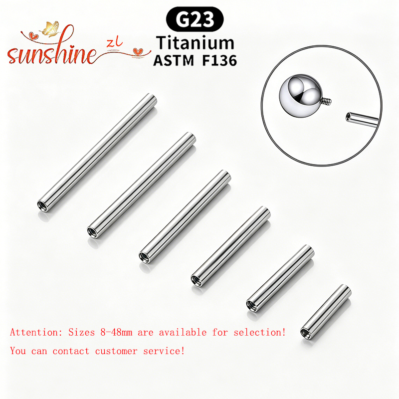 ไทเทเนียมเกรดสำหรับฝังในร่างกา - Body Jewelry Implant Grade บทวิจารณ์และราคา