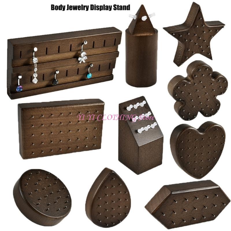 N5KF ไม้เจาะเครื่องประดับยืนแส - Body Jewelry Display Case บทวิจารณ์และราคา