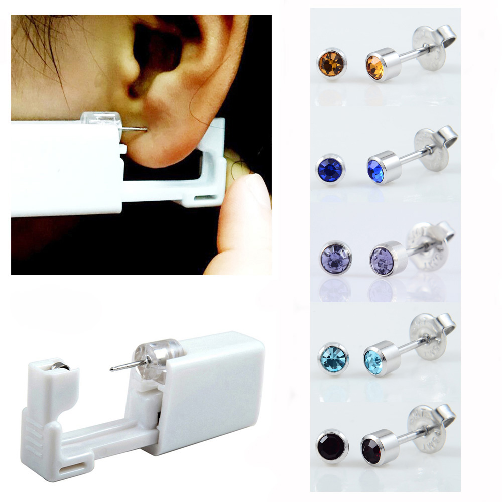 ชุด tindik telinga เจาะหูแบบใช - Body Jewelry Display Case บทวิจารณ์และราคา