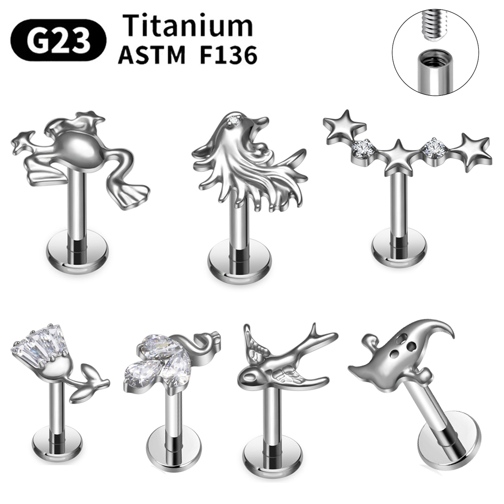 ชุดต่างหูไทเทเนียม ASTM F136 G - Body Jewelry Changing Kit บทวิจารณ์และราคา