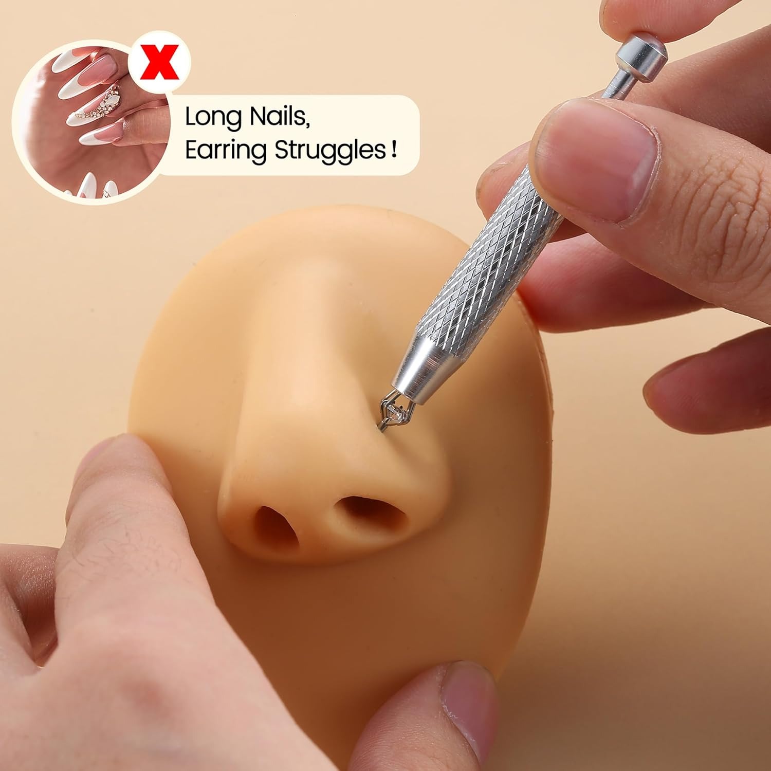 เครื่องมือจับแท่งเจาะ Drperfec - Body Jewelry Changing Kit บทวิจารณ์และราคา