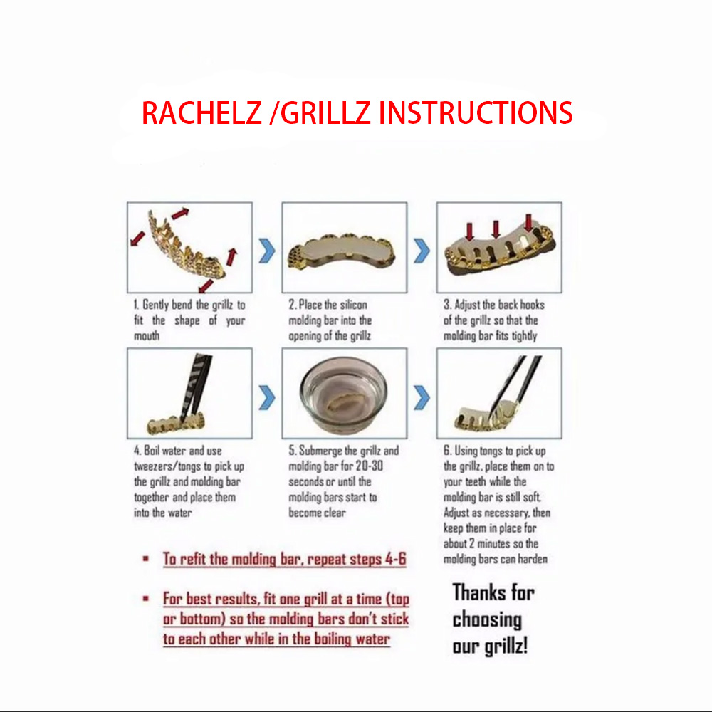RACHELZ 3 ชิ้น/เซ็ต Hollowed O - Body Jewelry Changing Kit บทวิจารณ์และราคา