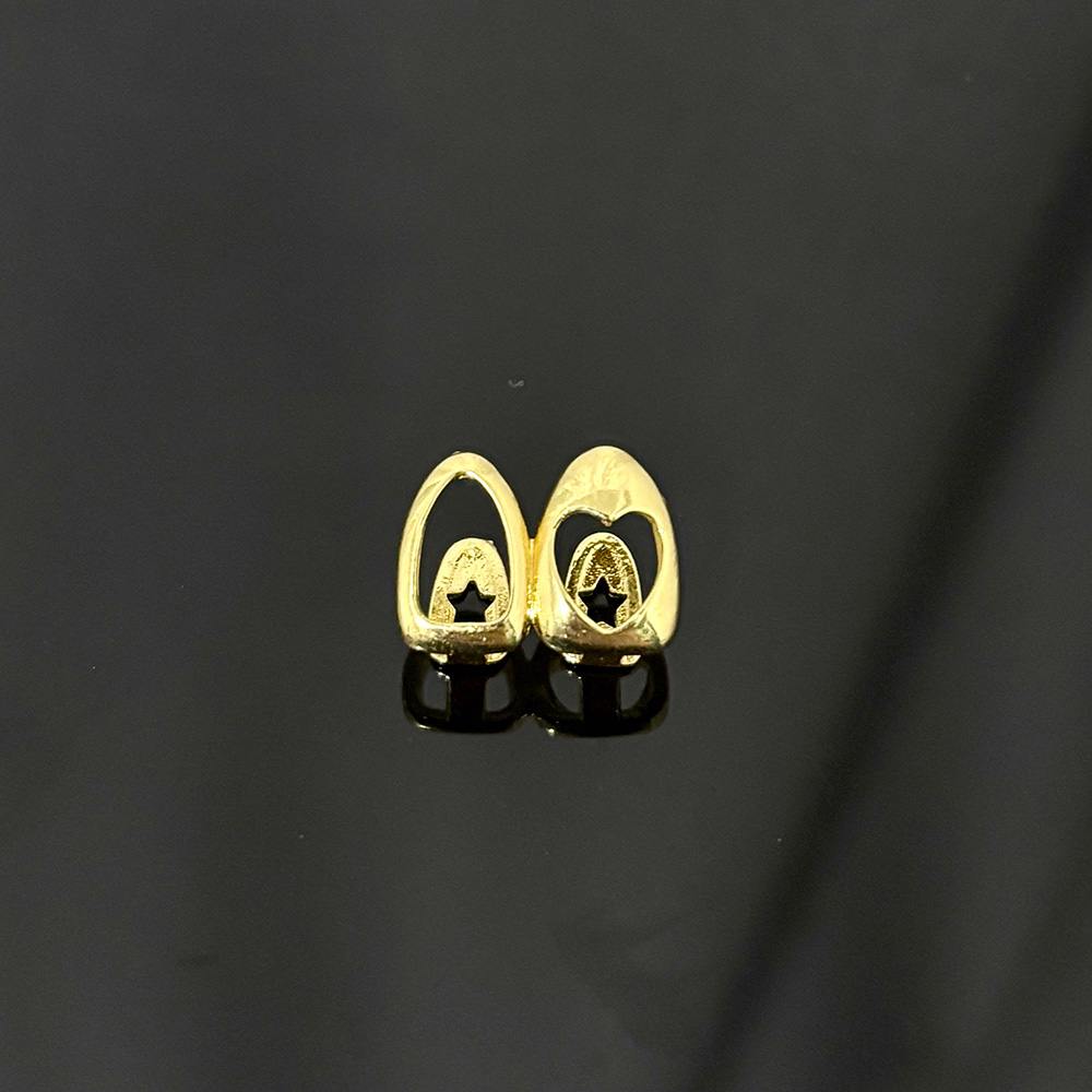 RACHELZ 3 ชิ้น/เซ็ต Hollowed O - Body Jewelry Changing Kit บทวิจารณ์และราคา