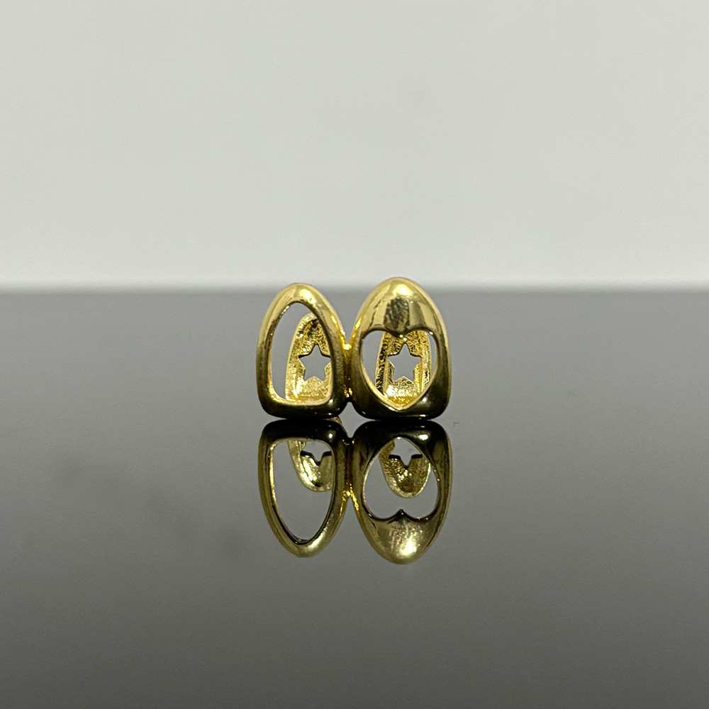 RACHELZ 3 ชิ้น/เซ็ต Hollowed O - Body Jewelry Changing Kit บทวิจารณ์และราคา